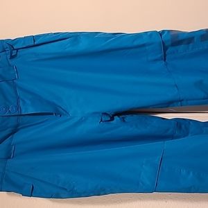 Womens DC snowpants Size L Blue 10K Waterproof snowpants